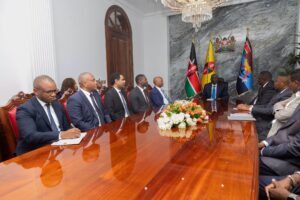 Ruto Meets CAF President Patrice Motsepe Over AFCON 2027 Preparations