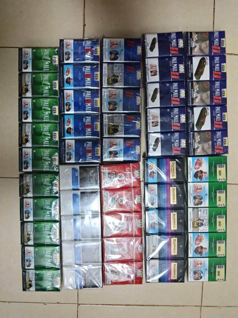 Detectives Bust Suspected Illicit Cigarette Network in Githunguri