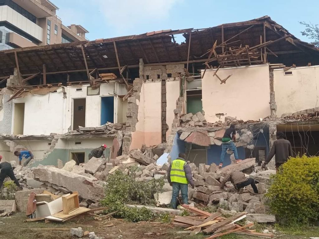 Tens Evicted As Government Demolishes Houses In Woodley Estate, Nairobi