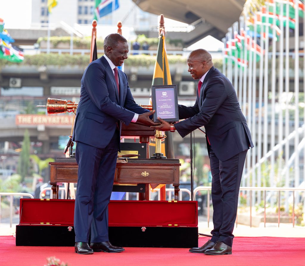 Deputy President Kithure Kindiki Pledges Loyalty To President William Ruto