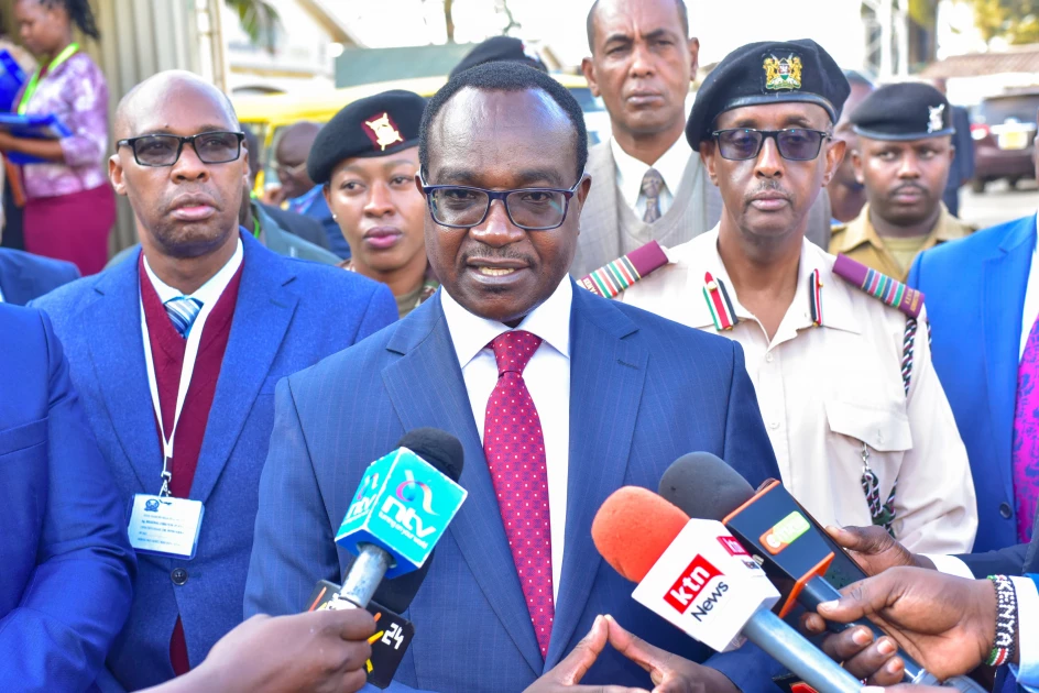 CS Ogamba Issues Warning To Exam Cheaters: 'We Are Monitoring Social Media' As KCSE Begins