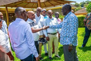 Former Deputy President Rigathi Gachagua Holds Strategic Meeting with Mt Kenya Former MPs And MCAs To Discuss Political Future