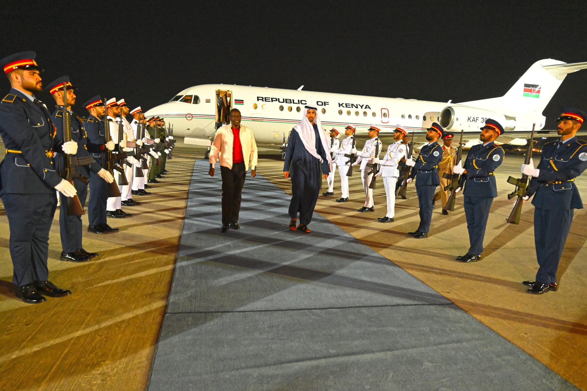 President William Ruto Arrives In Dubai For Abu Dhabi Sustainability Week Summit To Discuss Energy Transition