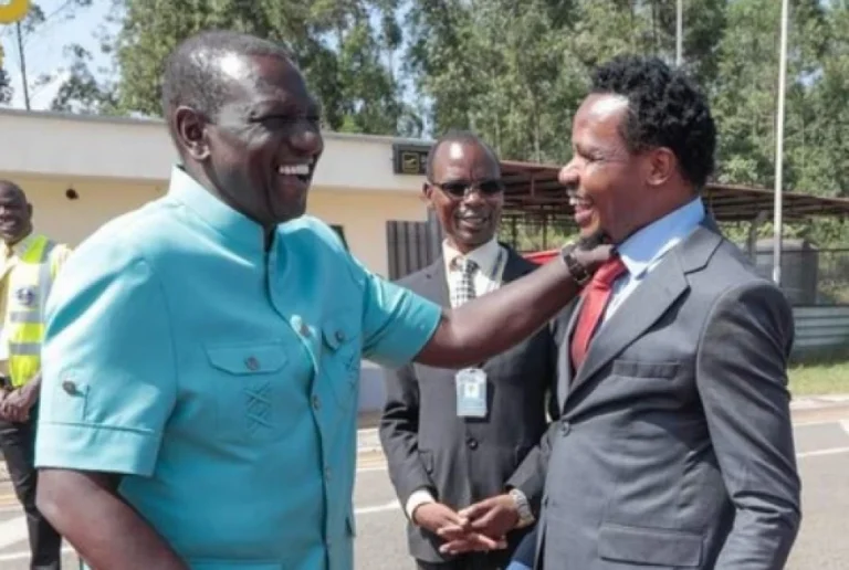 Mumias East MP Peter Salasya Challenges Government Over SHA And NSSF During President Ruto’s Visit To His Constituency