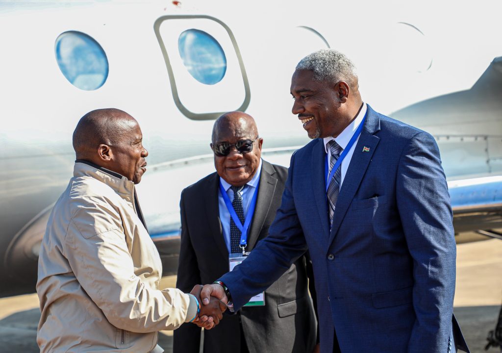 Deputy President Kithure Kindiki Arrives At The Maputo International Airport