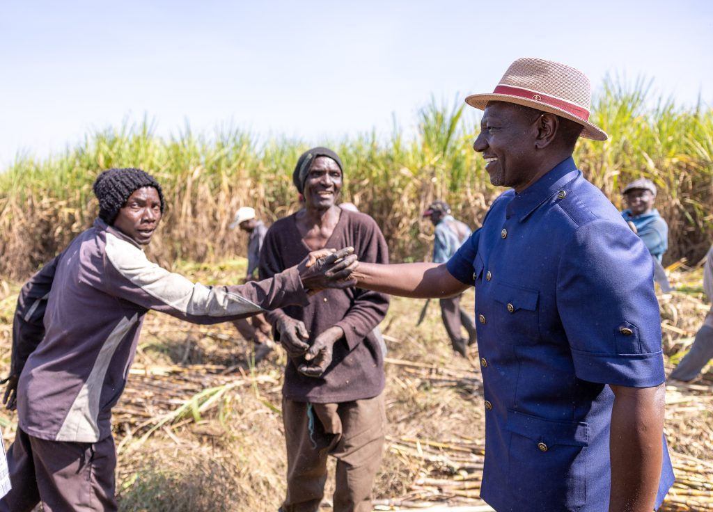 President Ruto Engages Sugarcane Farmers In Mumias, Kakamega, Announces Major Bonus Payment Development