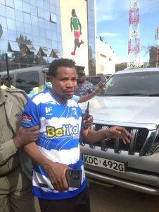 Peter Salasya Beaten And Ejected From Nyayo Stadium During Kenya vs Gabon Match