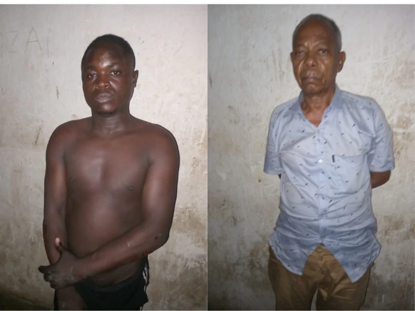 Detectives Apprehend Two Suspects Linked To Recent Robbery In Malindi, Kilifi County