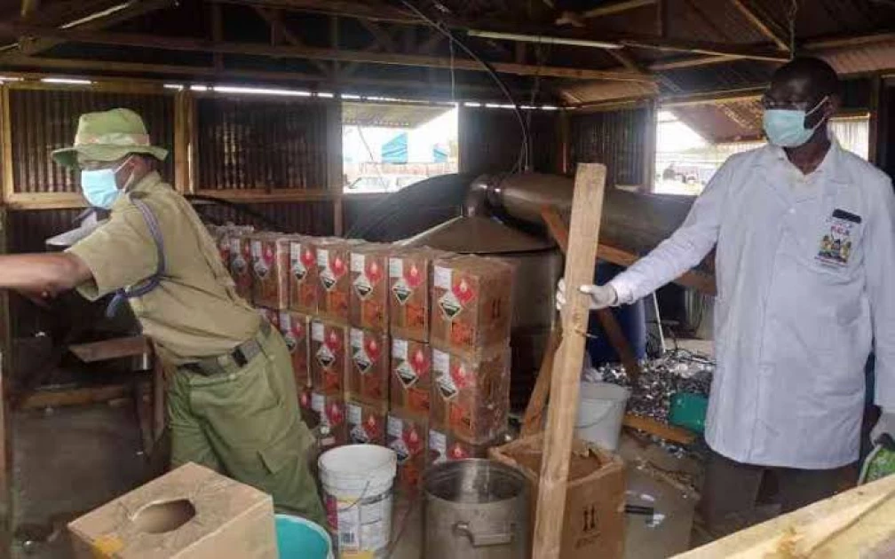 DCI Dismisses Vlaims Of Meth Lab In Namanga, Says Mexican And Nigerian Cartel Nabbed