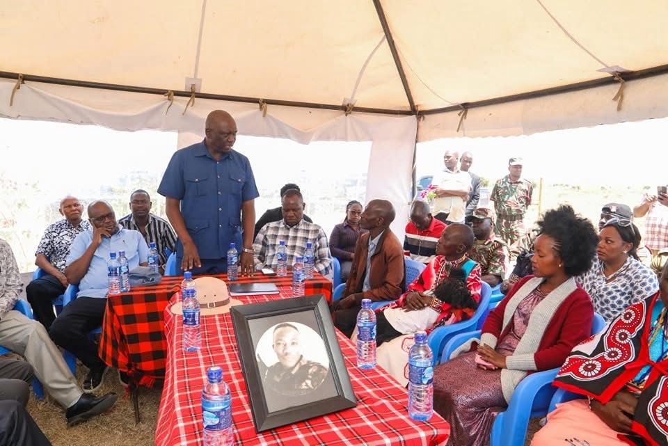 IG Leads Top Cops In Mourning Officer Killed In Haiti