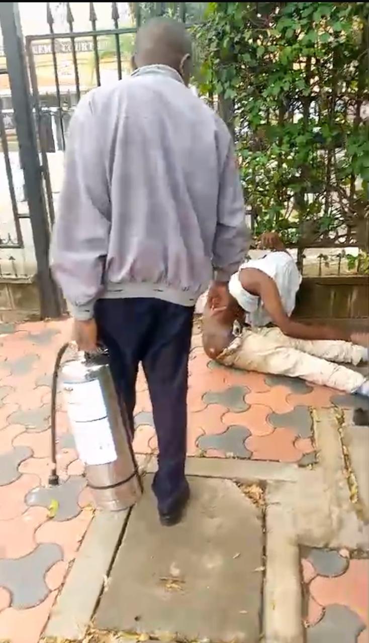Man Sets Himself On Fire Outside Supreme Court In Nairobi
