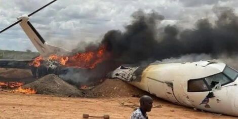 Kenyan Cargo Plane Crashes In Somalia, Killing All 5 Crew Members