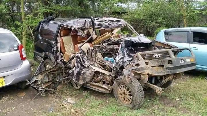 Tragedy As 7 Family Members Are Killed In A Road Accident On Naivasha-Mai Mahiu Road