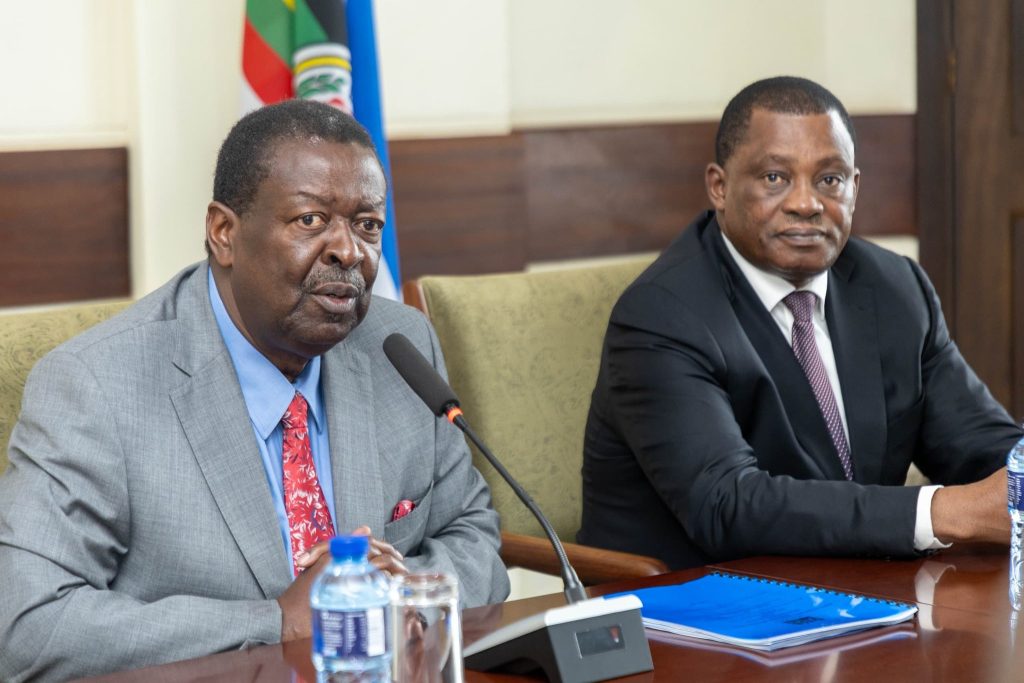 Mudavadi Calls For Order In Transition In Government