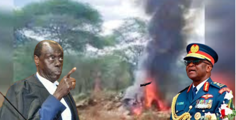 Paul Muite Questions Government Report On General Ogolla’s Fatal Chopper Crash