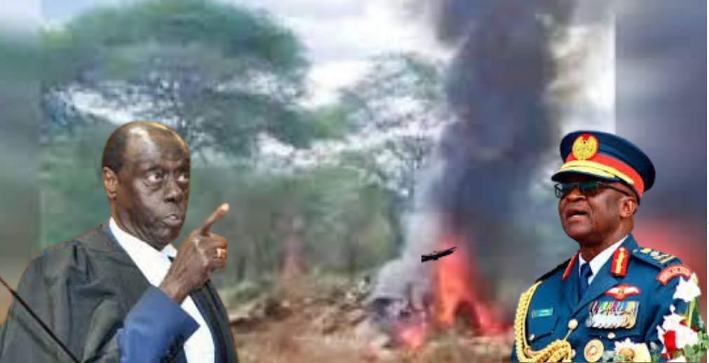 Paul Muite Questions Government Report On General Ogolla’s Fatal Chopper Crash