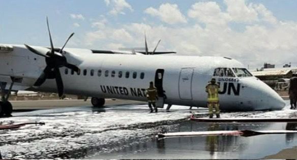 No Injuries Reported As UN Plane Crash-Lands In Mogadishu