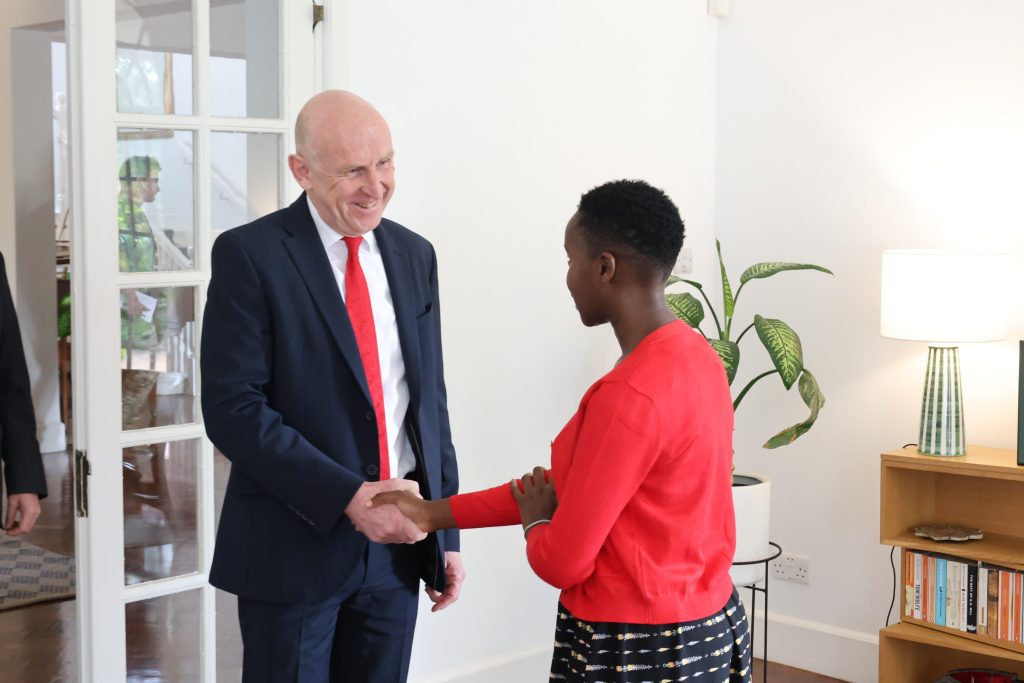 Defence Secretary Meets The Family Of The Late Agnes Wanjiru In Kenya