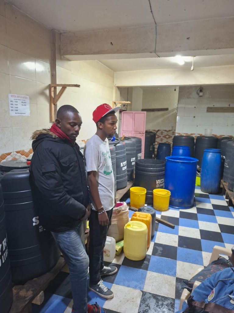 Several Arrested, Thousands Of Litres Of Illicit Brew Destroyed In Dandora Police Raid