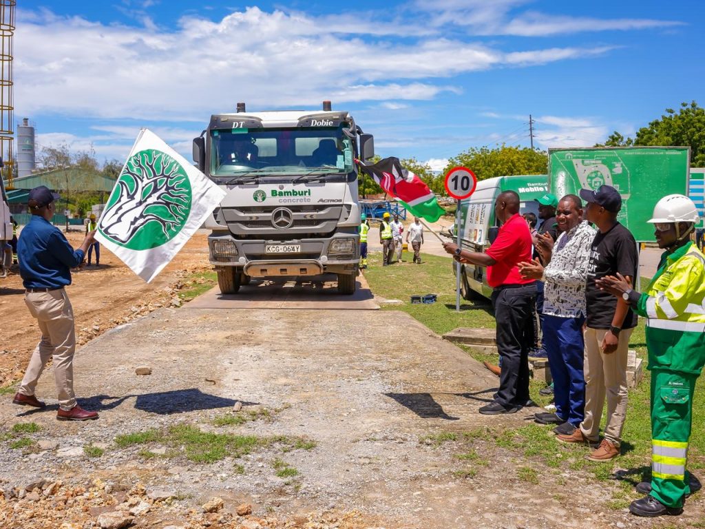 Bamburi Cement Expands Its Manufacturing Footprint In The Coast Region, Commissions Ready-Mix Concrete Plant