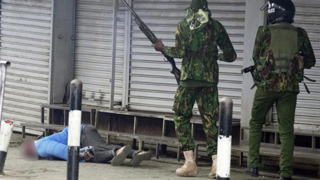Nairobi Protest Shooting: Two Officers Detained For 15 Days Over Hawker’s Death