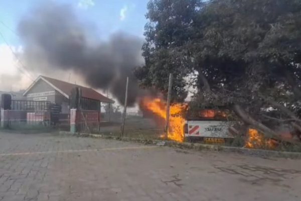 Police Stations Burnt During The June 25 Protests