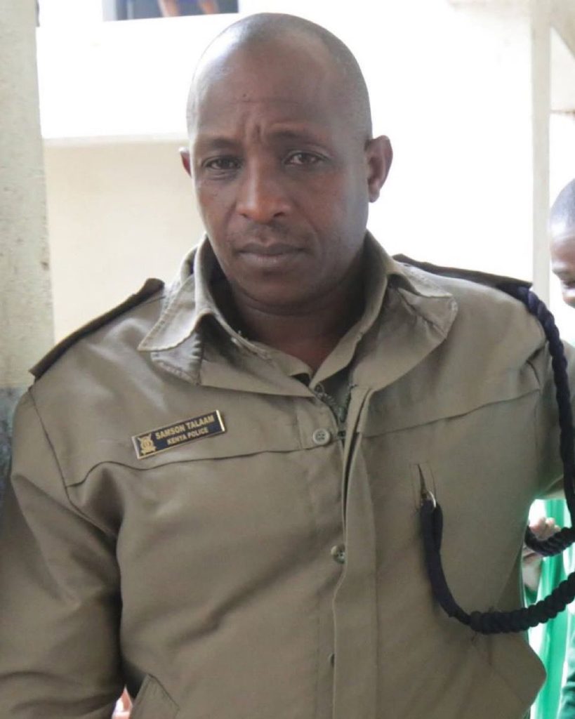 Nairobi Central Officer Commanding Station Samson Talam