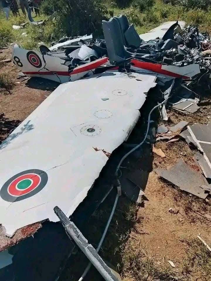 At Least 2 KDF Soldiers Killed In A Plane Crash In Ndavaya, Kinango In Kwale County
