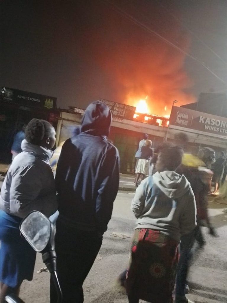 At Least One Person Killed In Fire Incident In Kawangware, Nairobi