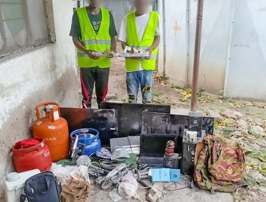 Stolen Items Recovered In Mombasa As Police Raid House In Soweto Area