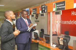 Ruku Makes Surprise Visit To Huduma Centres In Nairobi