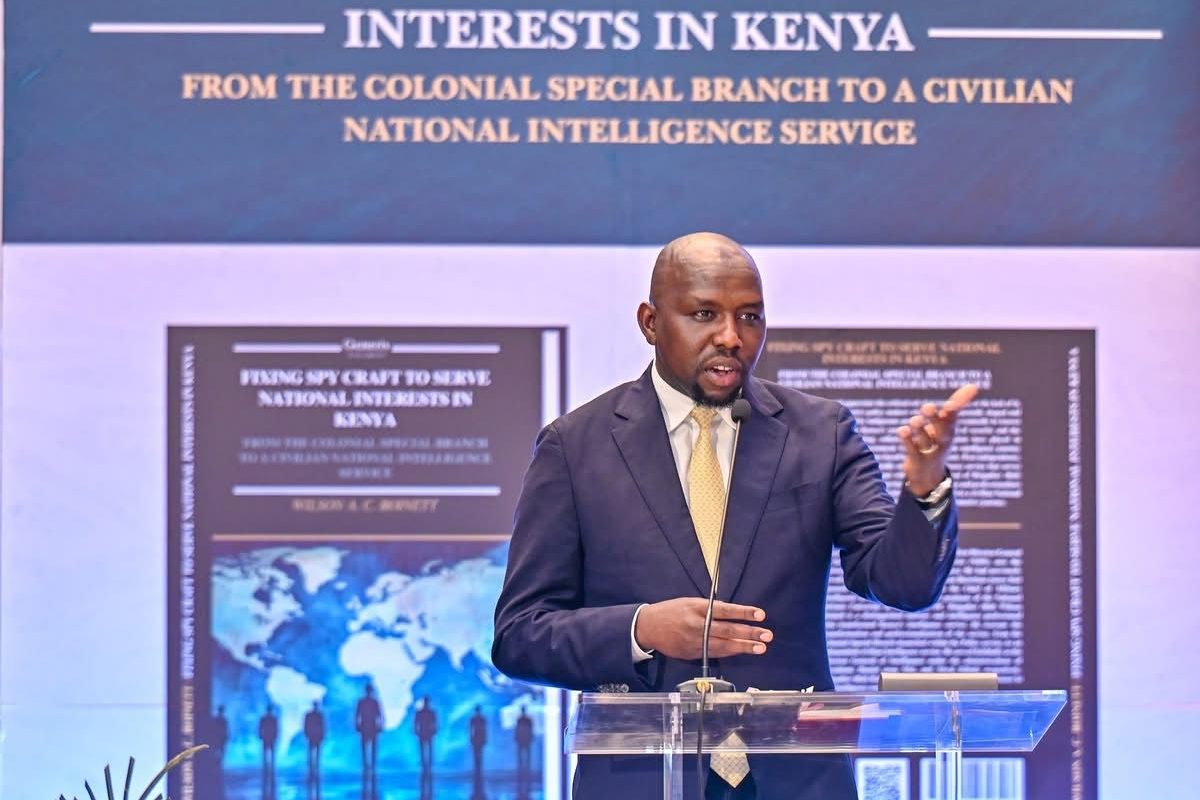 Murkomen, Top Intelligence Officials At Book Launch Of Ex-spy Boss Brig Boinett