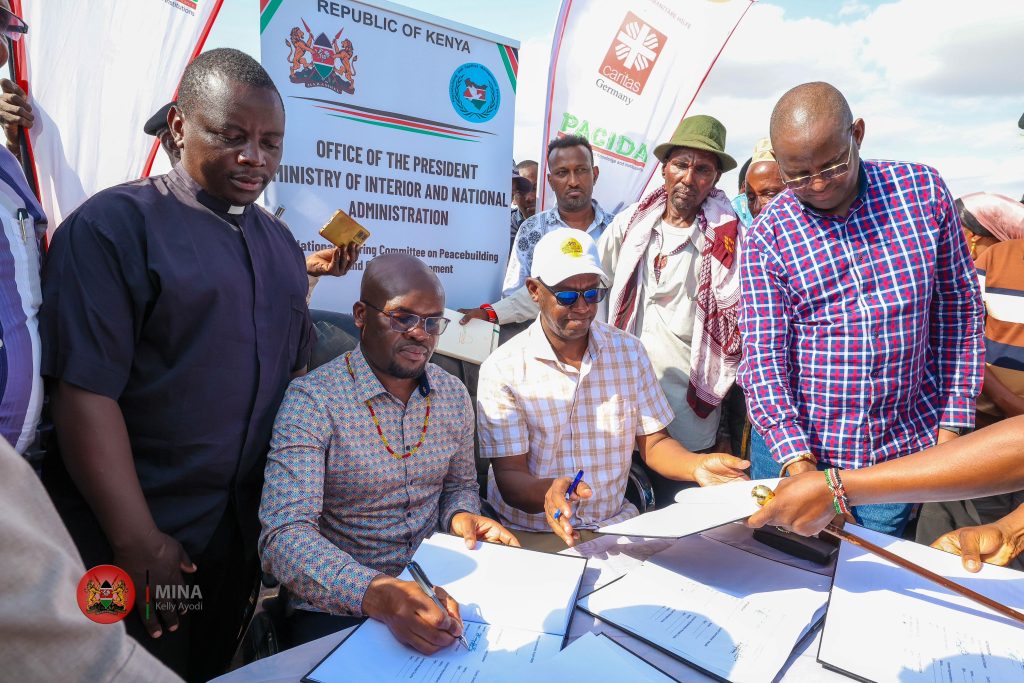History As Gabra And Dasanaach Sign Historic Peace Pact, Ending Nearly 160 years Of Conflict