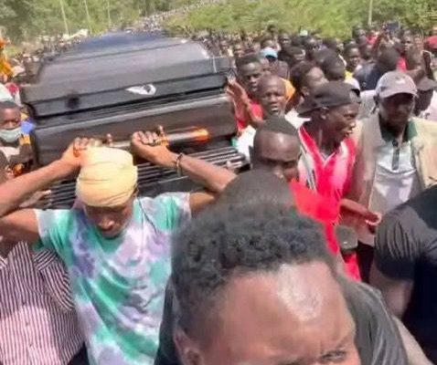 Group Burns Mawego Police Station, Homabay Over Ojwang Death
