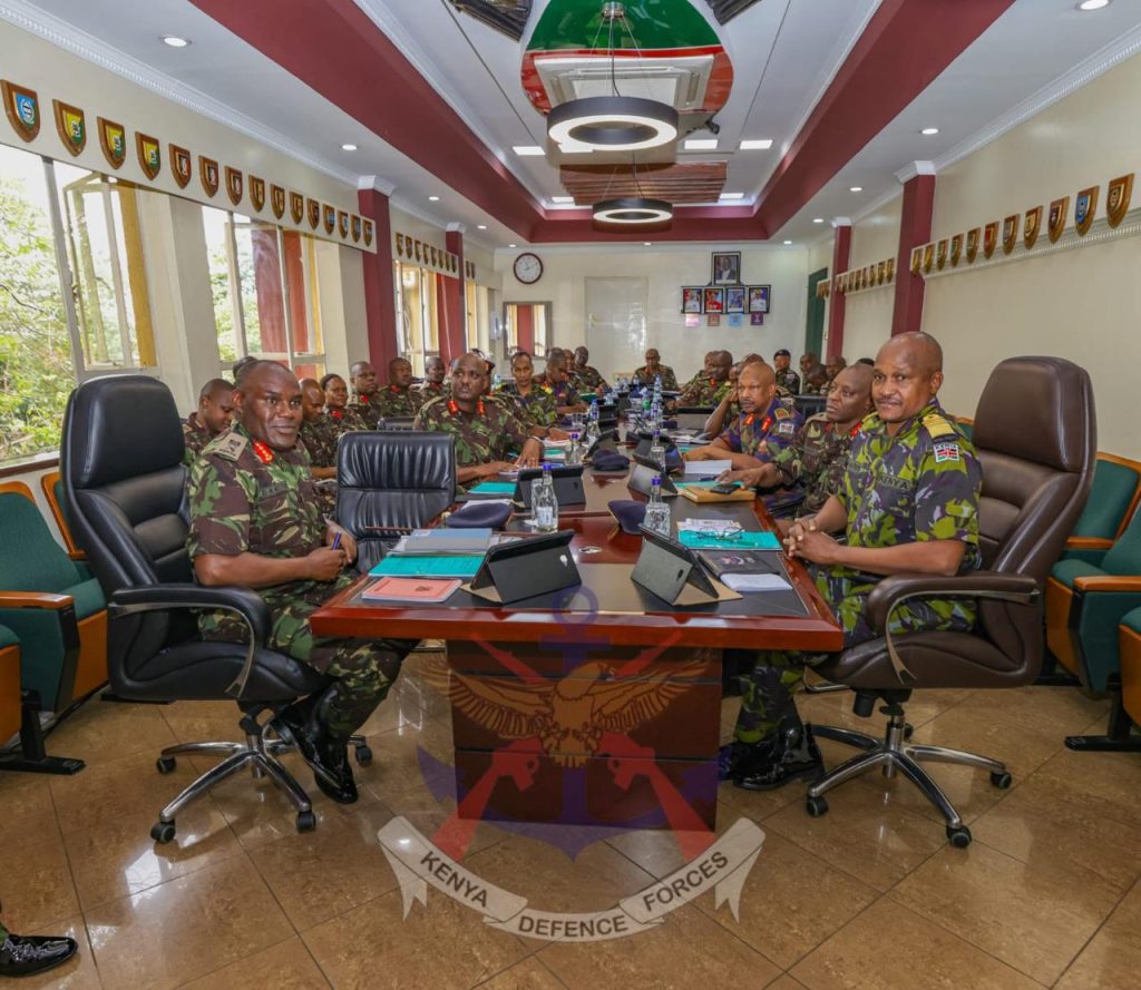 CDF Kahariri Visits Army Headquarters, Pledges Support To Enhance Its Operations