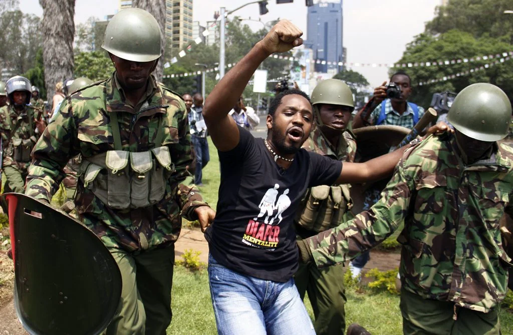 DCI Arrest Activist Boniface Mwangi Over Claims Of Terrorism And Arson In Recent Protests