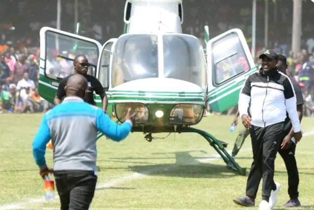 Court Bars Police From Charging Malala For Landing Chopper In Stadium