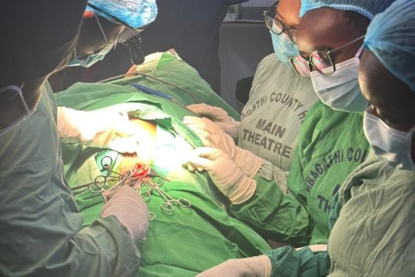 Mbagathi Doctors Perform First-Ever Life-Saving Brain Surgery