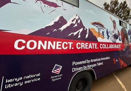 ‘American Spaces Bus’ Hits Kenyan Roads, Debuts In Eldoret As Mobile Tech Hub