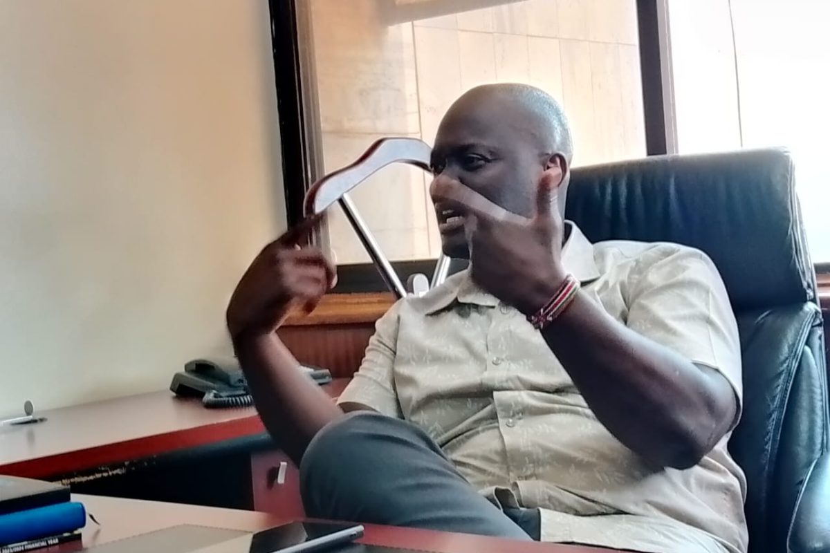 MP Anthony Kibagendi at his Nairobi office Tuesday, September 16, 2025