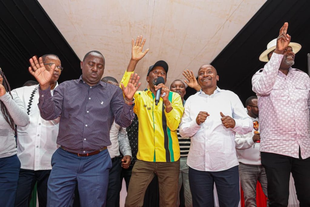 Kindiki Lauds Mbeere North UDA Aspirants For Endorsing One Candidate