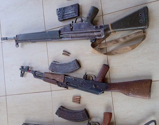 Shock as villagers surrender 10 rifles with 86 bullets in a drive in Tot, Elgeyo Marakwet County