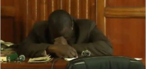 Former Kayole OCS breaks down in court while defending officers accused of murder