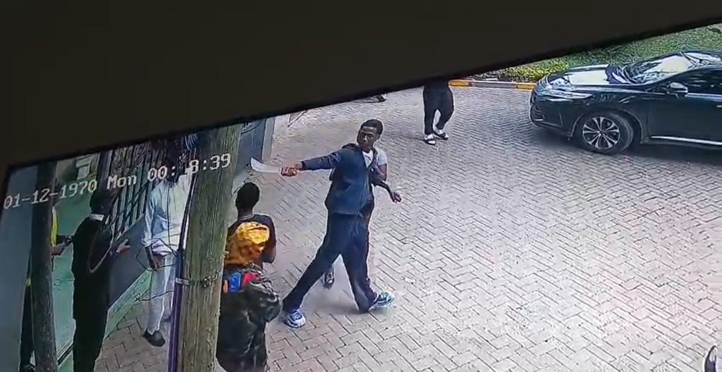 Drama in Kileleshwa as youths attack security guard over identity check