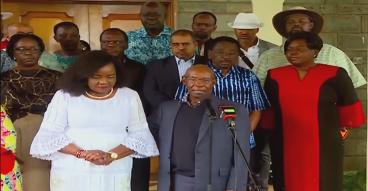 Dr. S.K. Macharia visits Odinga family to pay tribute to late Raila Odinga