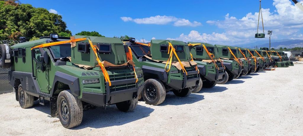 Haiti’s Gang Suppression Force in action, gets new vehicles