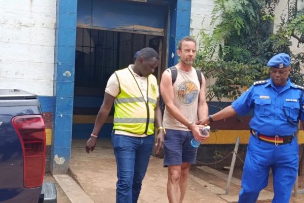 Dutch national seen insulting police officers in Diani arraigned, to be deported