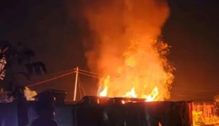 Tragedy as man is burnt to death in fire incident in Narok Town