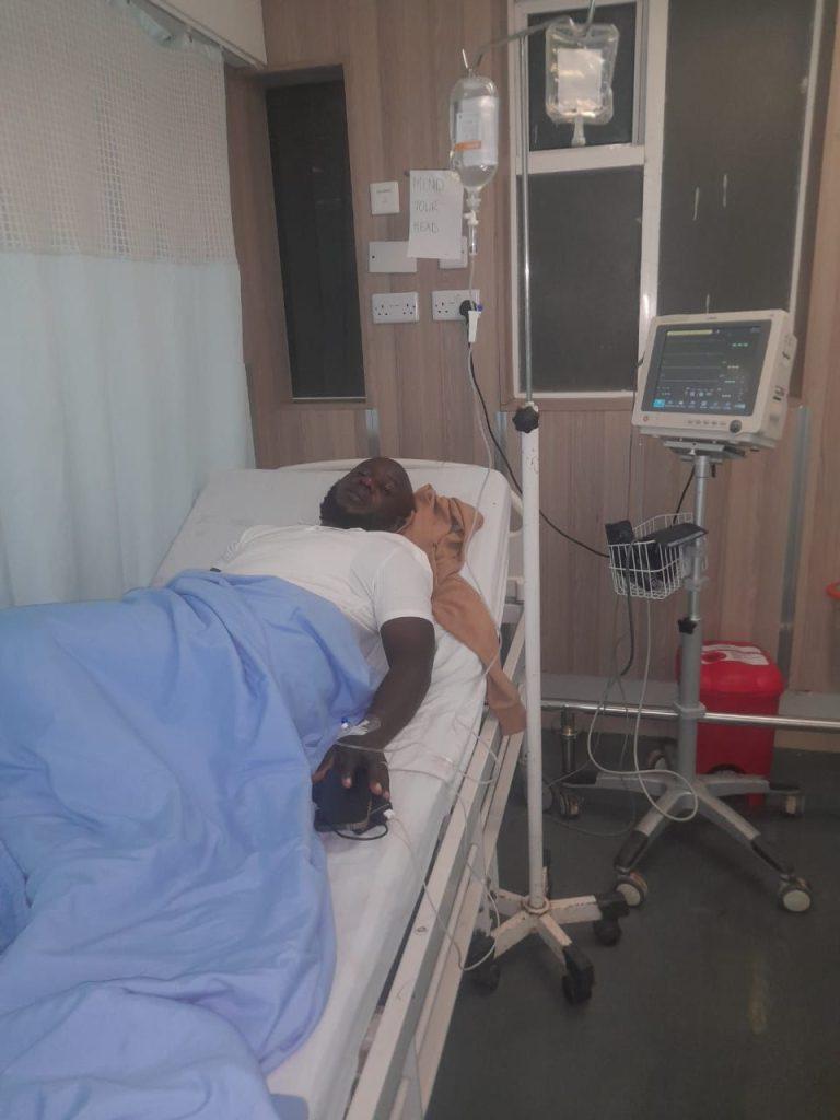 MCA claims he was attacked by goons erecting a bill board in Nairobi