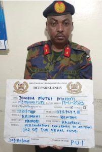 KDF impostor arrested in drama in Kilimani